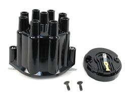 PEXD600700 PERTRONIX D600700 CAP BLACK AND ROTOR 8 CYLINDER FLAME-THROWER BILLET DISTRIBUTOR
