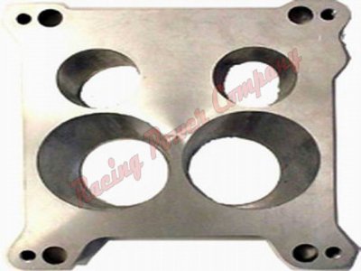 RPCS2067 Carburetor Adapter Holley 4-Barrel to Q-Jet Manifold - Ported (Gaskets & Hardware Included)