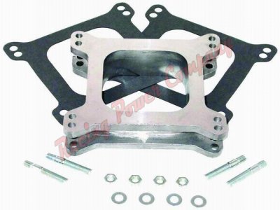 RPCS2081 Holley 2" Open Port Carburetor Spacer (Gasket & Hardware Included)