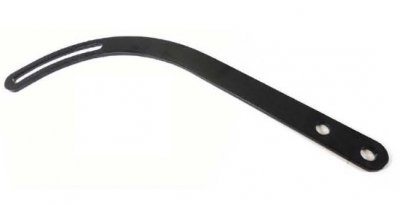 RPCS9079BK Black Universal Bracket Arm - 1" Wide x 14" Long with 4"