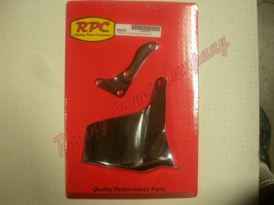 RPCS9316 Chrome 1969-75 SB Chevy 305-350 LWP Alternator Bracket - "OEM" Style