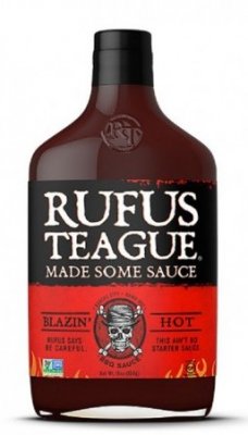 Rufus Teague Blazin`Hot BBQ Sauce