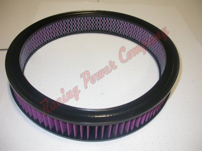 RPCS2121 14" x 2" Round Washable Element with "Red" Color