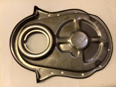 RPCS4935RAW Unplated Chevy 396-454 Timing Chain Cover