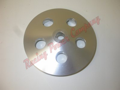 RPCS8848 Satin Aluminum Early GM Single Groove Power Steering Pulley