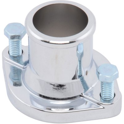 RPCS9331 Chrome Steel Water Neck Ford 351C O-Ring Style Chrome-Plated