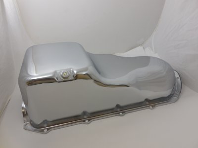 RPCS9337 CHROME PONTIAC OIL PAN  301-455 ENGINE