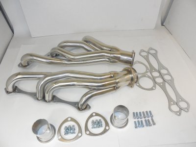 RPCS9952 67-81 sb chevy camaro headers set stain steel