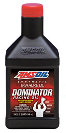 AMS-TDRQT DOMINATOR® Synthetic 2-Stroke Racing Oil