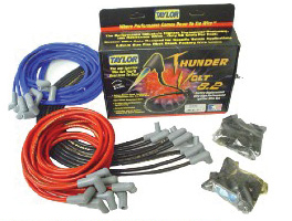 TAY83051 THUNDERVOLT 8.2mm IGNITION WIRE SETS 90 Degree Spark Plug Boots.