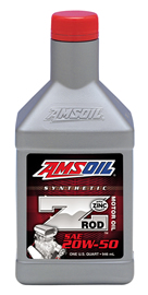 AMS-ZRFQT AMS OIL Z-ROD® 20W-50 HÖG ZINK HALT Synthetic Motor Oil 1 QT = 0.946 LITER